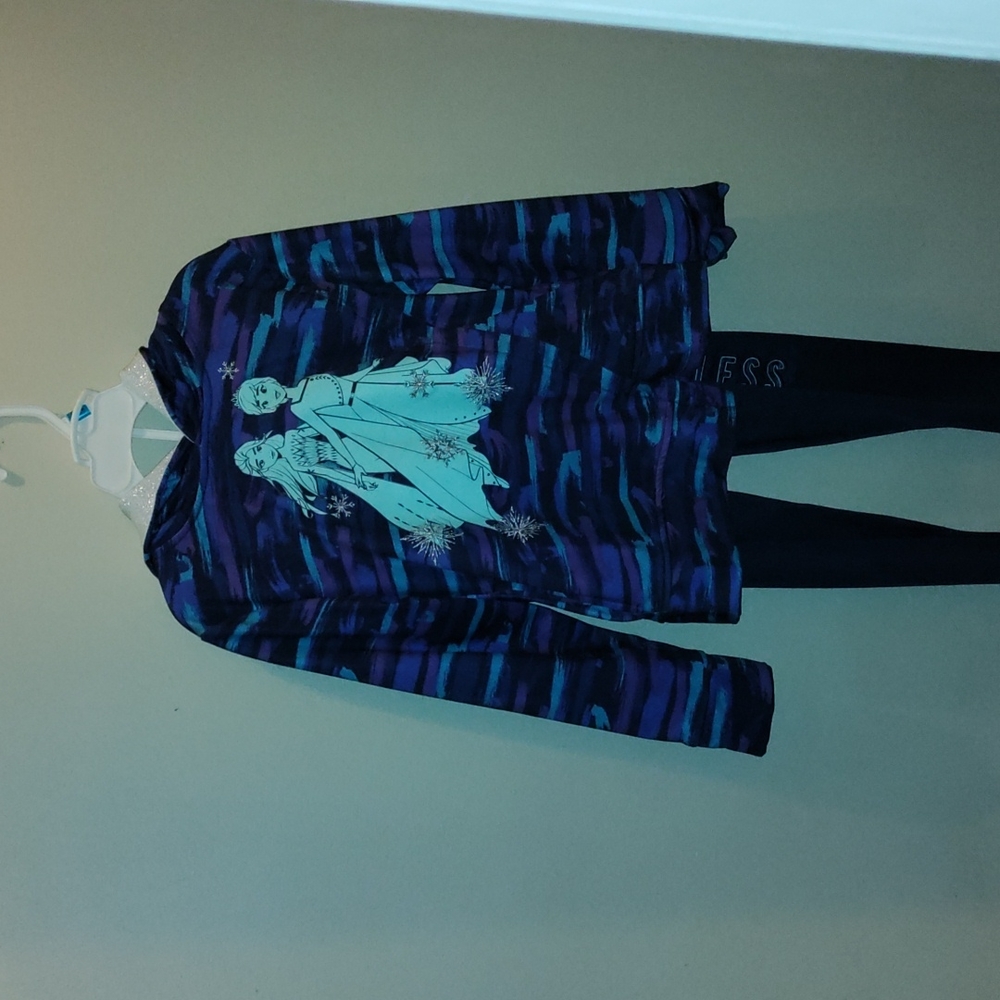 Girl's Disney Princess Frozen 2,  two piece gently used outfit